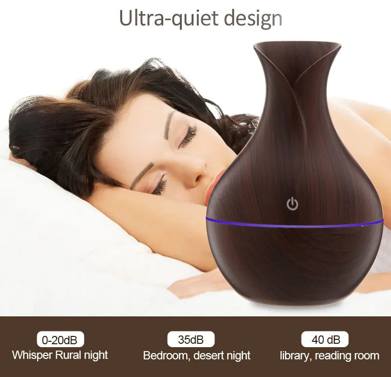 LED Ultrasonic Aromatherapy Essential Oil Diffuser