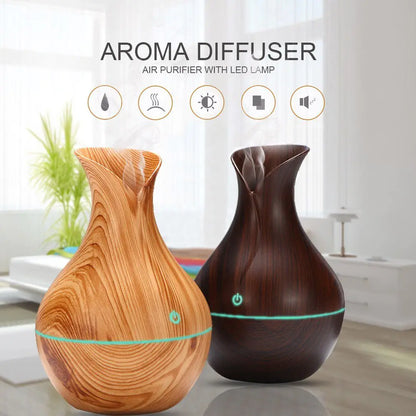 LED Ultrasonic Aromatherapy Essential Oil Diffuser